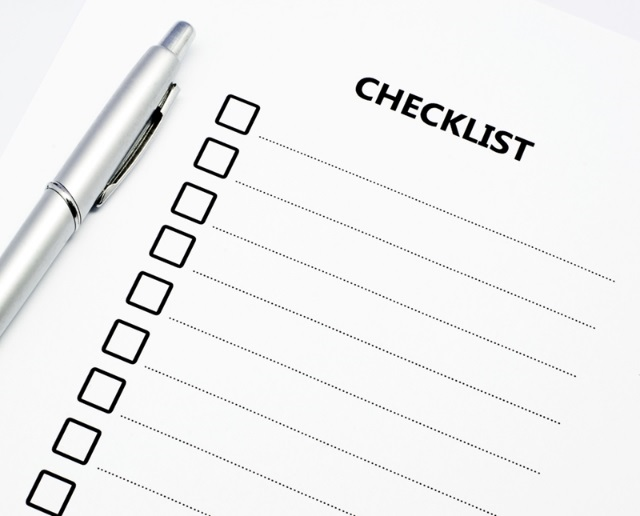 Checklist